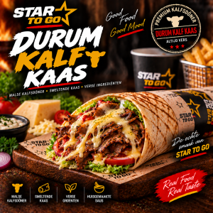 Dürüm kalf met kaas