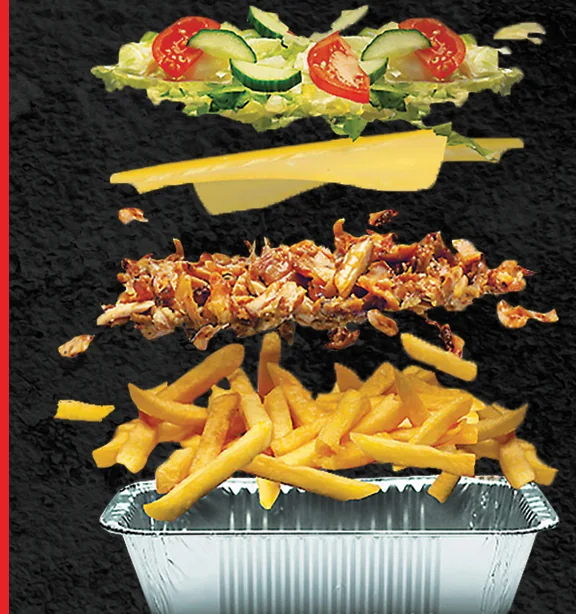 Kapsalon mix groot